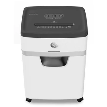 Iratmegsemmisítő, konfetti, 18 lap, HP &quot;Oneshred 18CC&quot;, világosszürke
