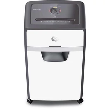 Iratmegsemmisítő, konfetti, 24 lap, HP &quot;Oneshred 24CC&quot;, világosszürke