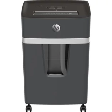 Iratmegsemmisítő, konfetti, 15 lap, HP &quot;Pro Shredder 15CC&quot;, sötétszürke