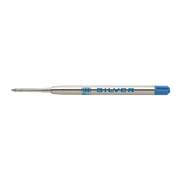 Golyóstollbetét, 0,8 mm, góliát, ICO &quot;Silver&quot;, kék