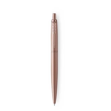 Golyóstoll, 0,7 mm, nyomógombos, rózsaszín klip, rózsaszín tolltest, PARKER, &quot;Royal Jotter XL&quot;, kék