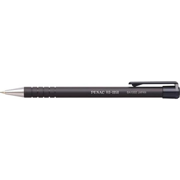 Golyóstoll, 0,7 mm, nyomógombos, PENAC &quot;RB-085B&quot;, fekete