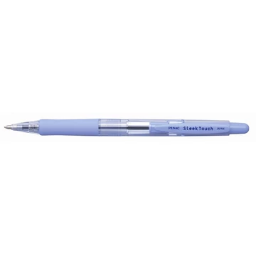 Golyóstoll, 0,7 mm, nyomógombos, PENAC &quot;SleekTouch&quot;, kék