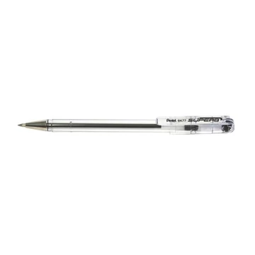 Golyóstoll, 0,35 mm, kupakos, PENTEL &quot;Superb BK77&quot;, fekete