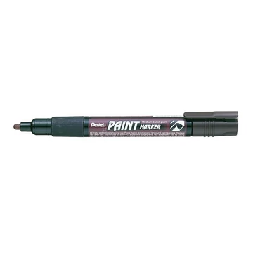 Lakkmarker, 2 mm, kúpos, PENTEL &quot;MMP20&quot;, barna