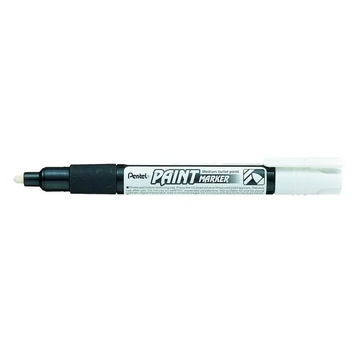 Lakkmarker, 2 mm, kúpos, PENTEL &quot;MMP20&quot;, fehér