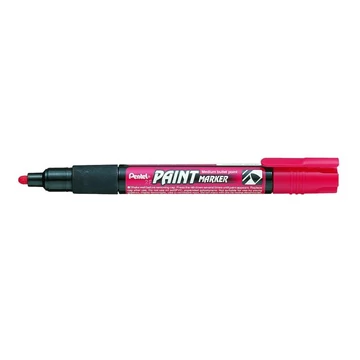 Lakkmarker, 2 mm, kúpos, PENTEL &quot;MMP20&quot;, piros