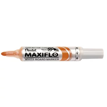 Táblamarker, 2,5 mm, kúpos, PENTEL &quot;Maxiflo MWL5M&quot;, narancs