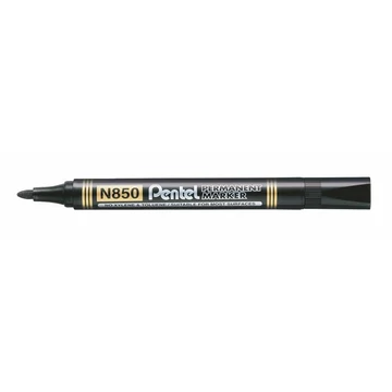 Alkoholos marker, 1,5 mm, kúpos, PENTEL &quot;N850&quot;, fekete