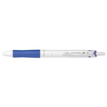 Golyóstoll, 0,32 mm, nyomógombos, PILOT &quot;Acroball Pure White&quot;, kék