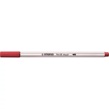 Ecsetirón, STABILO "Pen 68 brush", vörös
