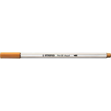 Ecsetirón, STABILO "Pen 68 brush", okkersárga