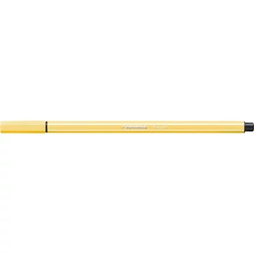 Rostirón, 1 mm, STABILO "Pen 68", sárga