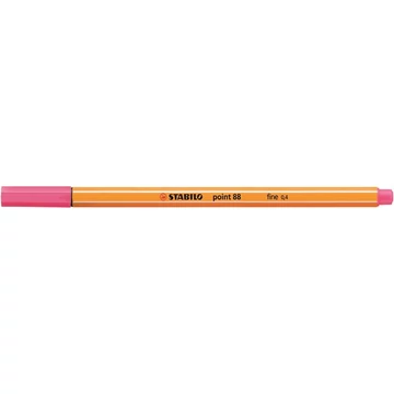 Tűfilc, 0,4 mm, STABILO "Point 88", pinkes lila
