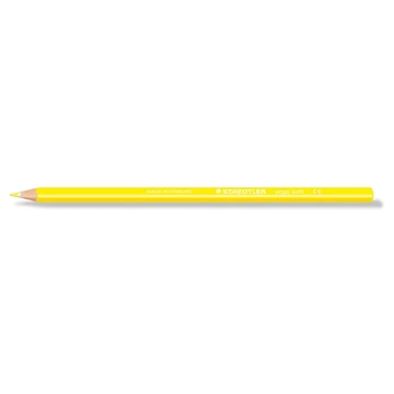 Színes ceruza, háromszögletű, STAEDTLER "Ergo Soft 157", sárga