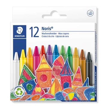 Zsírkréta, STAEDTLER &quot;Noris 220&quot;, 12 különböző szín