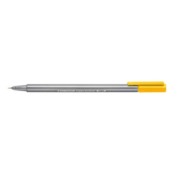 Tűfilc, 0,3 mm, STAEDTLER "Triplus 334", napsárga