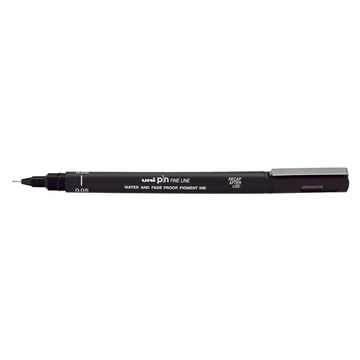 Rajzmarker, 0,05 mm, UNI PIN, fekete