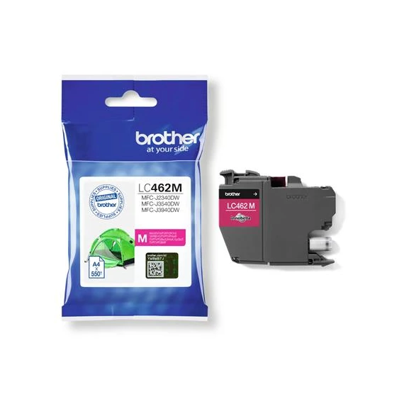 LC462M Tintapatron MFC-J3540 nyomtatóhoz, BROTHER, magenta, 550 oldal