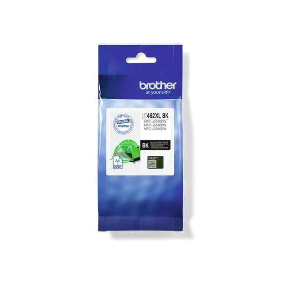 LC462XLBK Tintapatron MFC-J3540 nyomtatóhoz, BROTHER, fekete, 3000 oldal