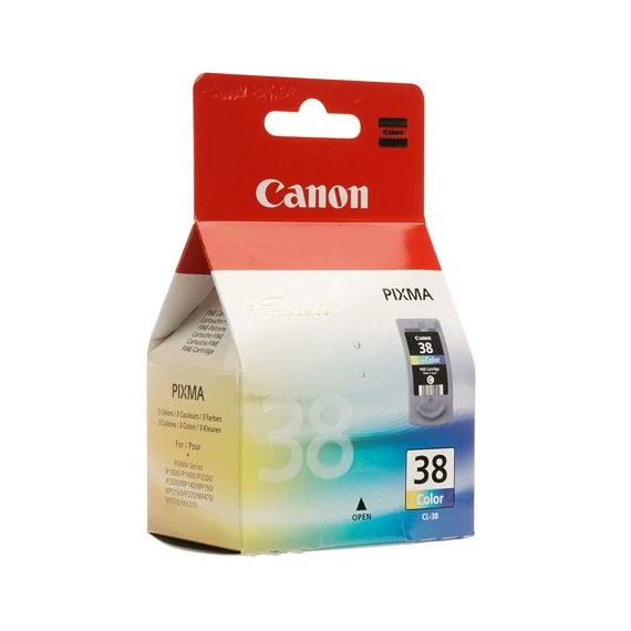 CL-38 Tintapatron Pixma iP1800, 2500, MP210 nyomtatókhoz, CANON színes, 3*3ml