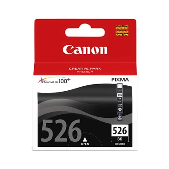CLI-526B Tintapatron Pixma iP4850, MG5150, 5250 nyomtatókhoz, CANON, fekete, 9ml
