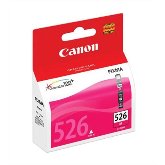 CLI-526M Tintapatron Pixma iP4850, MG5150, 5250 nyomtatókhoz, CANON, magenta, 545 oldal