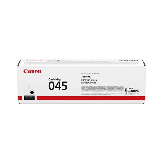 CRG-045 Lézertoner i-SENSYS LBP613Cdw, LBP611Cn, MF635Cx, MF633Cdw, MF631Cn nyomtatókhoz, CANON, fekete, 1,4k