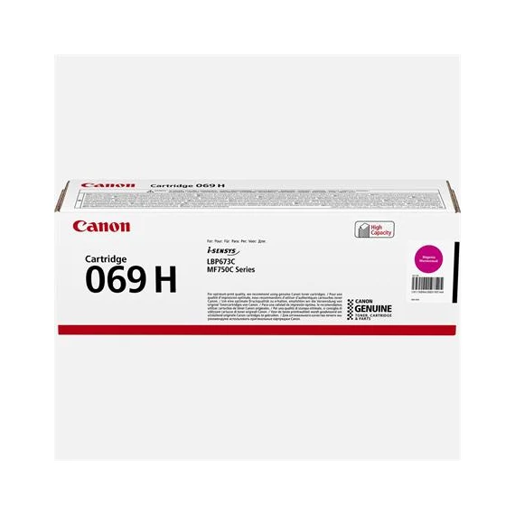 CRG-069H Lézertoner, i-SENSYS LBP 673Cdw nyomtatóhoz, CANON, magenta, 5,5k