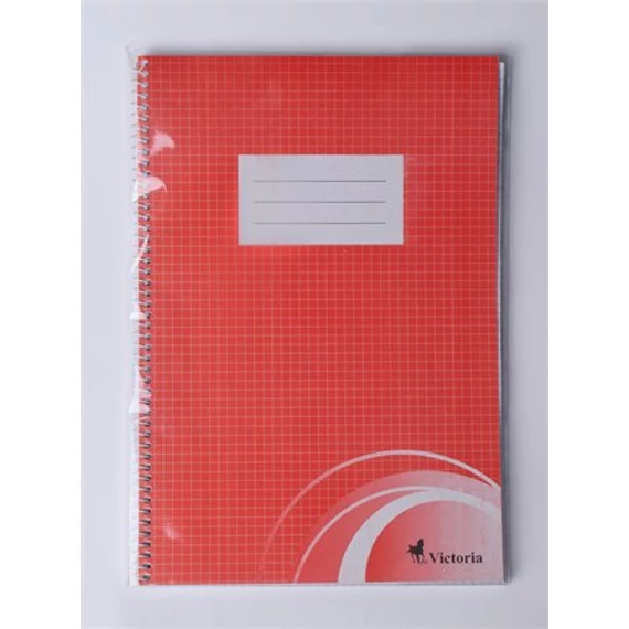 Spirálfüzetborító, A4, PVC, 90 mikronos, víztiszta, COOL BY VICTORIA - 10db