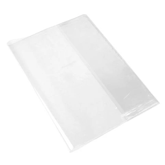 Füzetborító, A5, PVC, 90 mikronos, víztiszta, COOL BY VICTORIA - 10db