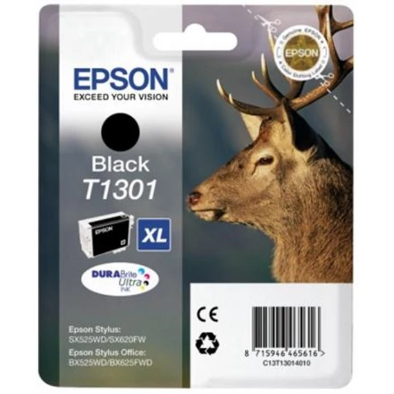 T13014012 Tintapatron Stylus Office SX620, BX320 nyomtatókhoz, EPSON, fekete, 25,4 ml