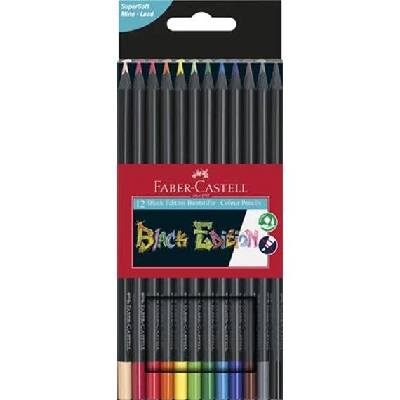 Színes ceruza készlet, háromszögletű, FABER-CASTELL 
