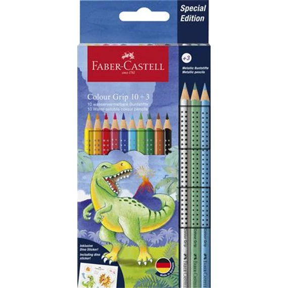 Színes ceruza készlet, háromszögletű, FABER-CASTELL 