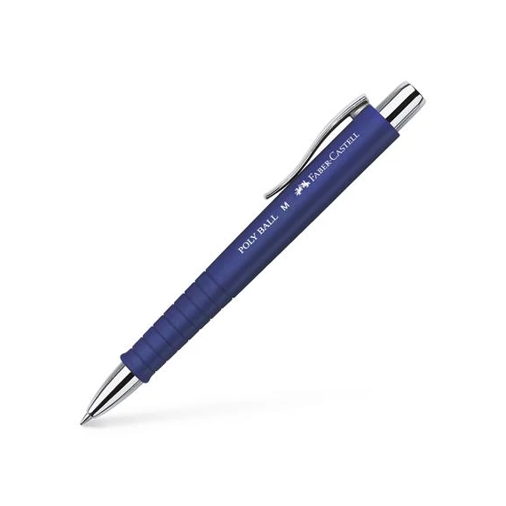 Golyóstoll, 0,5 mm, nyomógombos, FABER-CASTELL 