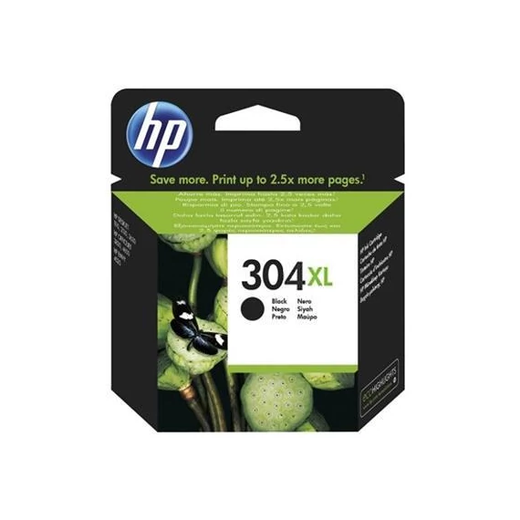 N9K08AE Tintapatron DeskJet 3720, 3730 nyomtatóhoz, HP 304XL, fekete