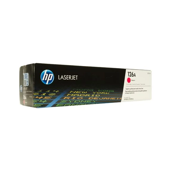 CE313A Lézertoner ColorLaserJet Pro CP1025 nyomtatóhoz, HP 126A, magenta, 1k