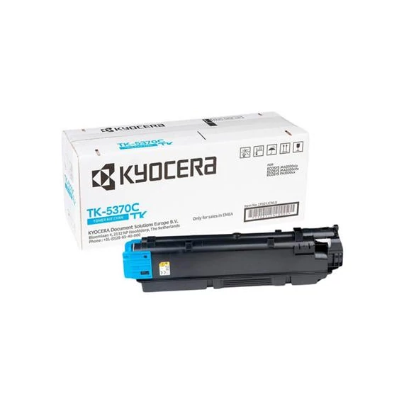 TK5370C Lézertoner ECOSYS MA3500cifx, MA3500cix nyomtatókhoz, KYOCERA, cián, 5K