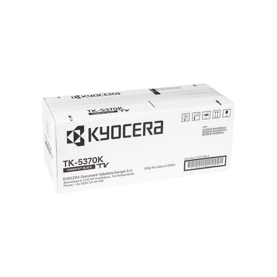 TK5370K Lézertoner ECOSYS MA3500cifx, MA3500cix nyomtatókhoz, KYOCERA, fekete, 7K