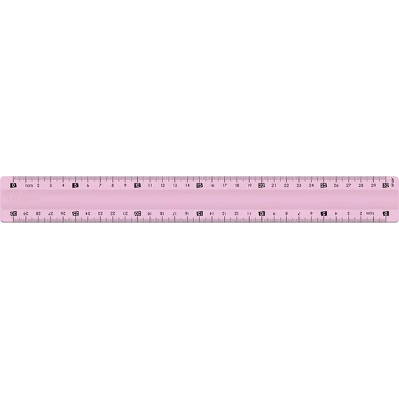Vonalzó, műanyag, törhetetlen, 30 cm, MAPED 
