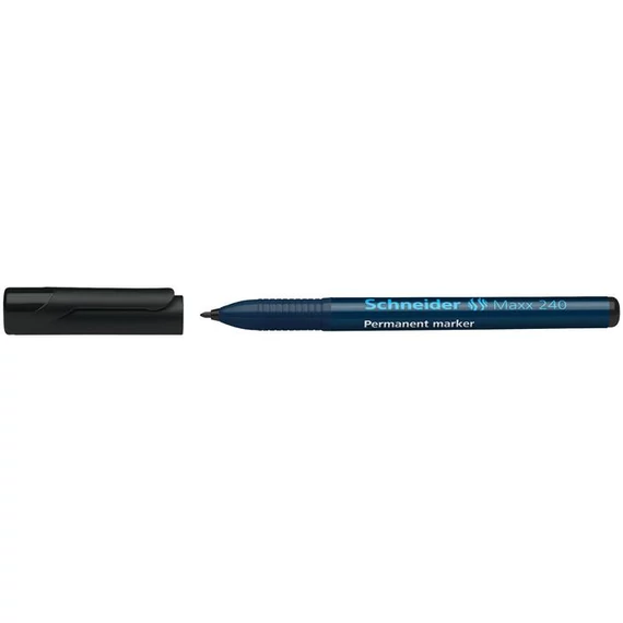 Alkoholos marker, 1-2 mm, kúpos, SCHNEIDER 
