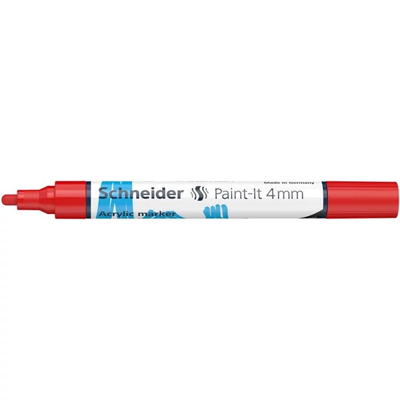 Dekormarker, akril, 4 mm, SCHNEIDER 