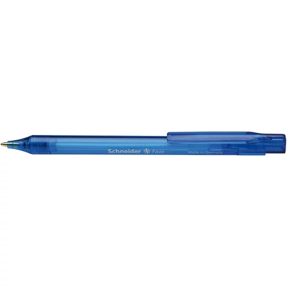 Golyóstoll, 0,5 mm, nyomógombos, SCHNEIDER 