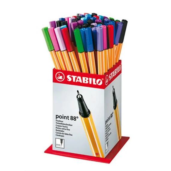 Tűfilc display, 0,4 mm, STABILO 