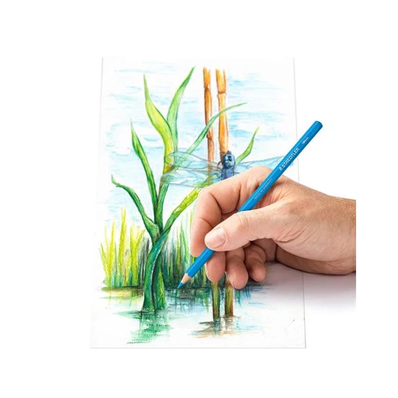 Akvarell ceruza készlet, hatszögletű, STAEDTLER® 