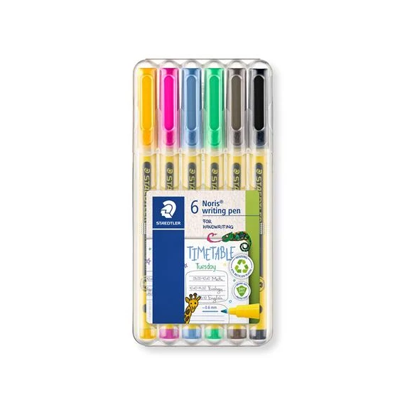 Tűfilc készlet, 0,6 mm,  STAEDTLER 