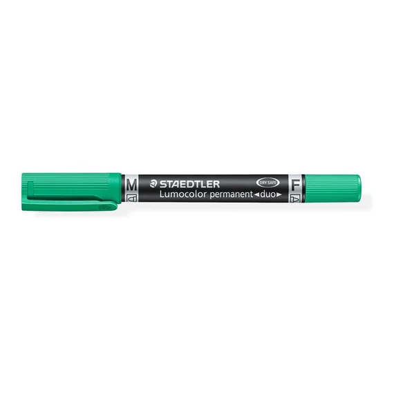 Alkoholos marker, 0,6/1,5 mm, kúpos, kétvégű, STAEDTLER 