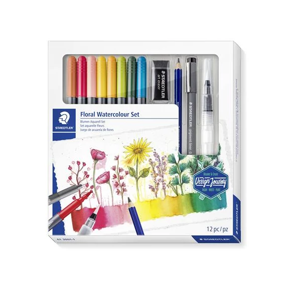 Ecsetirón készlet, kétvégű, STAEDTLER 