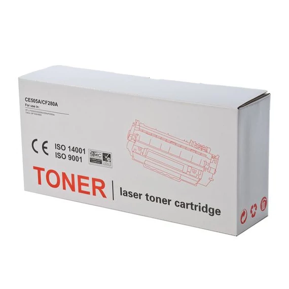 CE505A/CF280A/CRG719 lézertoner, univerzális, TENDER®, fekete, 2,7k