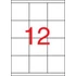 Etikett, univerzális, 70x67,7 mm, APLI, 1200 etikett/csomag